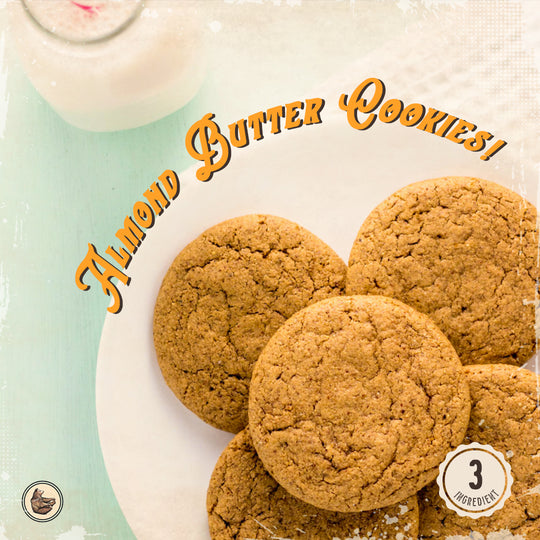 Brawny's Almond Butter Cookies!