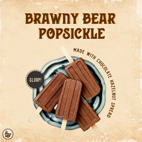 Brawny's Hazelnut Chocolate Popsicles!