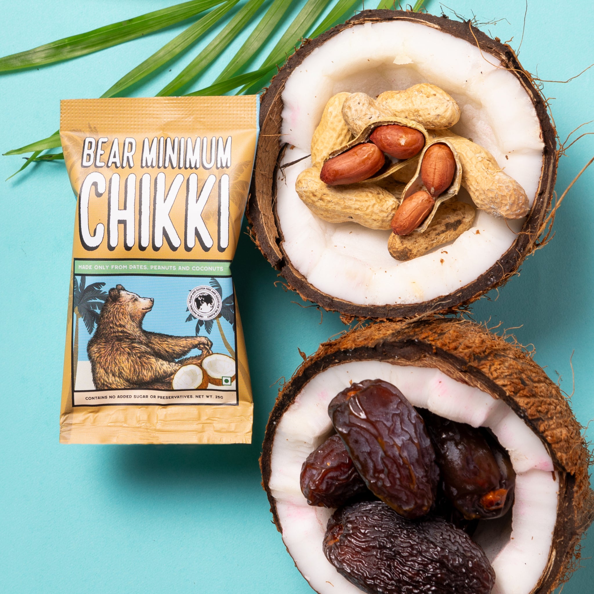 Date Peanut Coconut Chikki (72pcs)