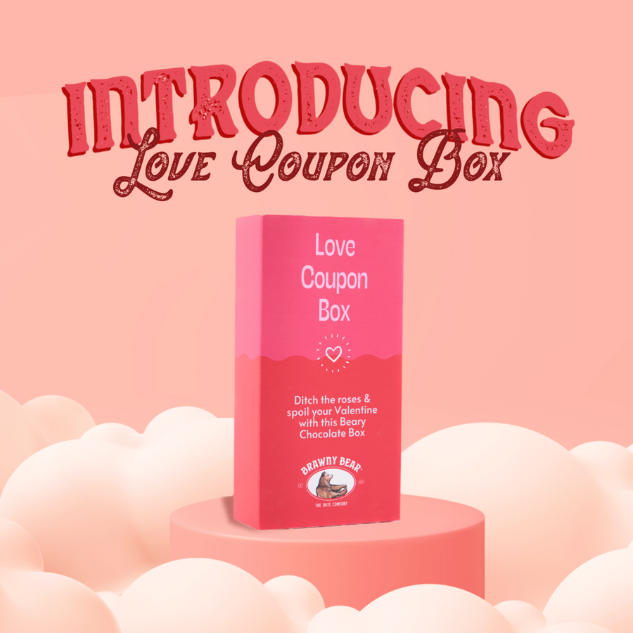 Valentine’s day love coupon & chocolate box