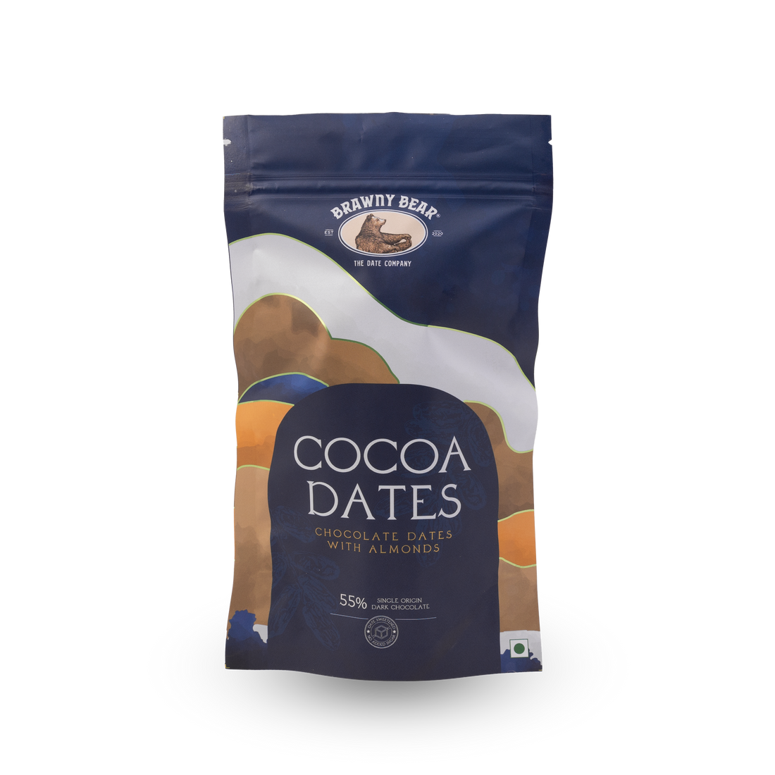 Cocoa Dates - Almond Stuffed, Chocolate Dipped, Dates