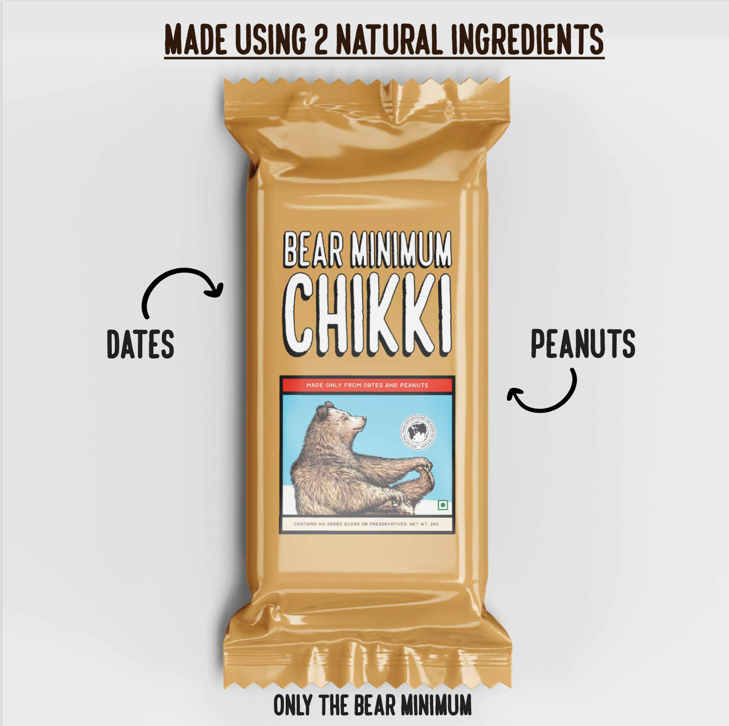 Bear minimum chikki brawny bear